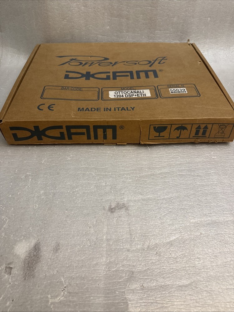 Powersoft Quattrocanali 1204 DSP+ETH Power Amplifier