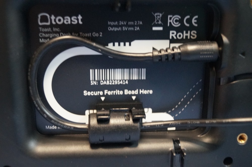 Toast POS Systems Touchscreen Terminal, 6 Handheld System, 3 Printer UNTESTED