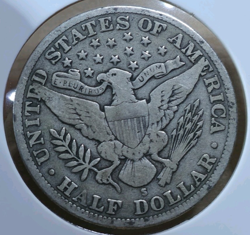 Semi KEY Date 1915 S Barber Silver Half Dollar