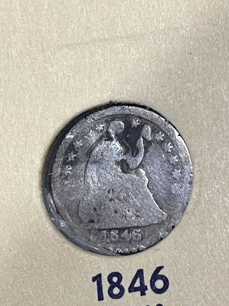 1846 Half Dime