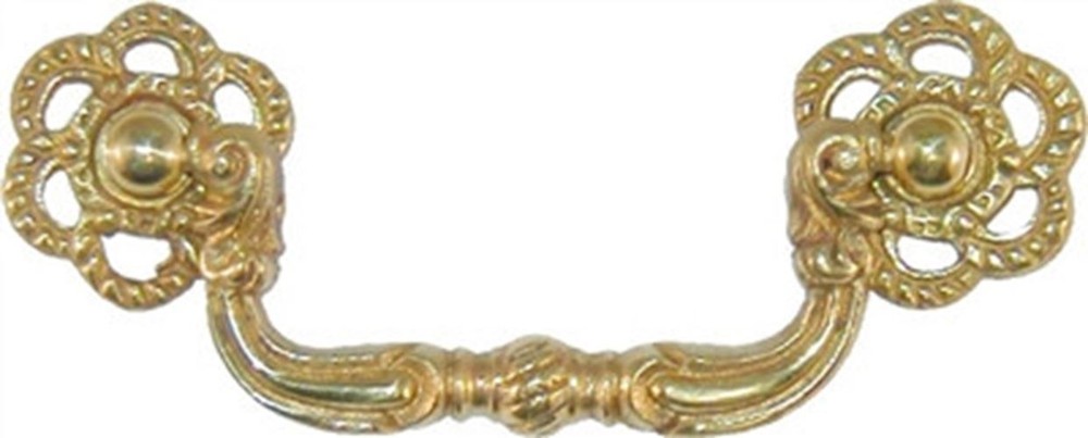 3" Colonial Revival Bail Pull Cast Brass