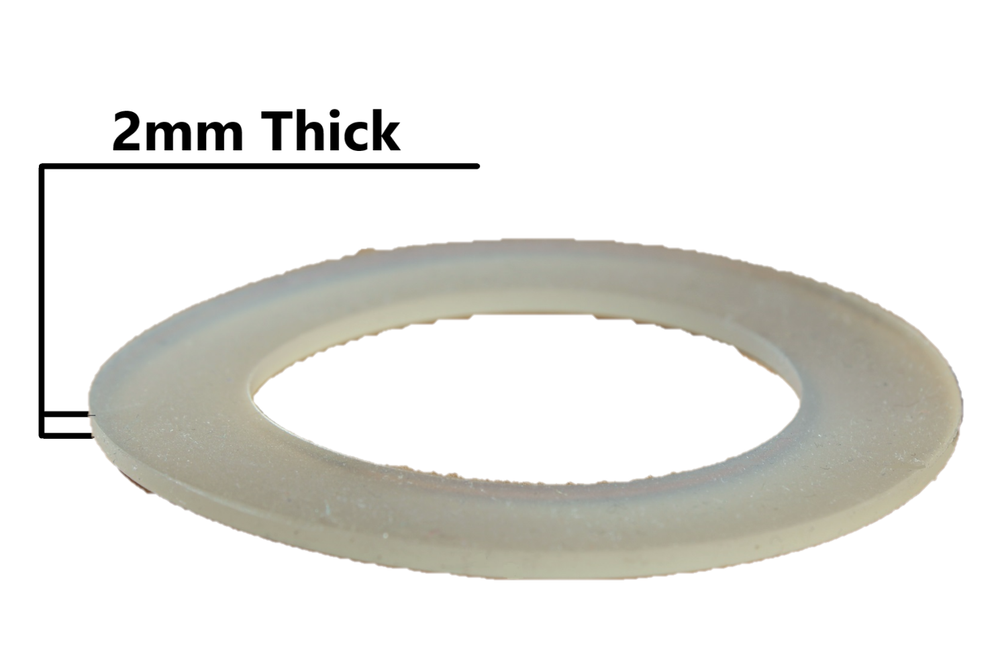 Replacement Clear Silicone Seal 65mm OD, 42mm ID