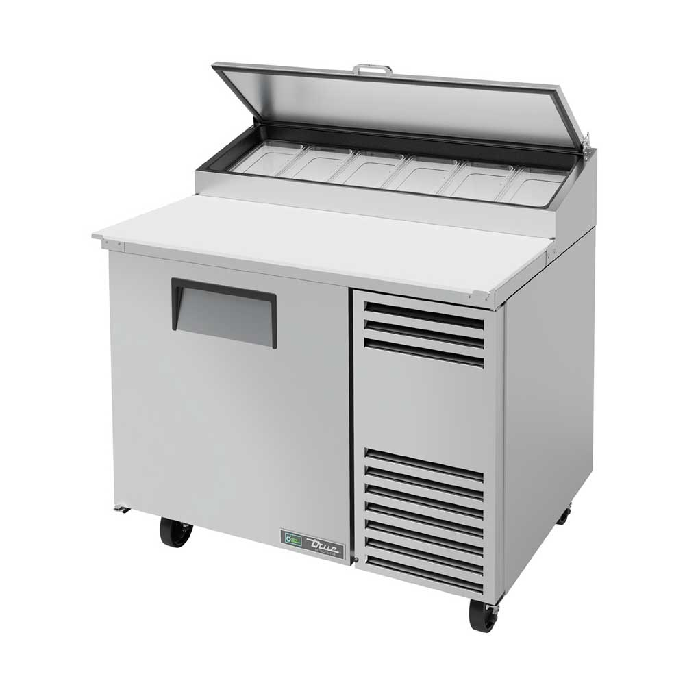 True TPP-AT-44-HC 44"W Solid Door Pizza Prep Table