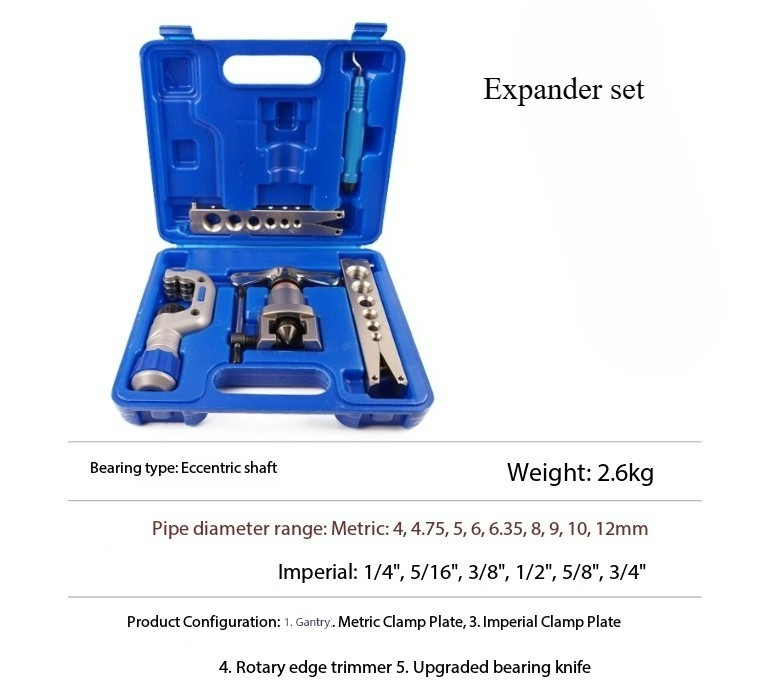 Copper Tube Expander Eccentric Air Conditioner Installation Expander Tool