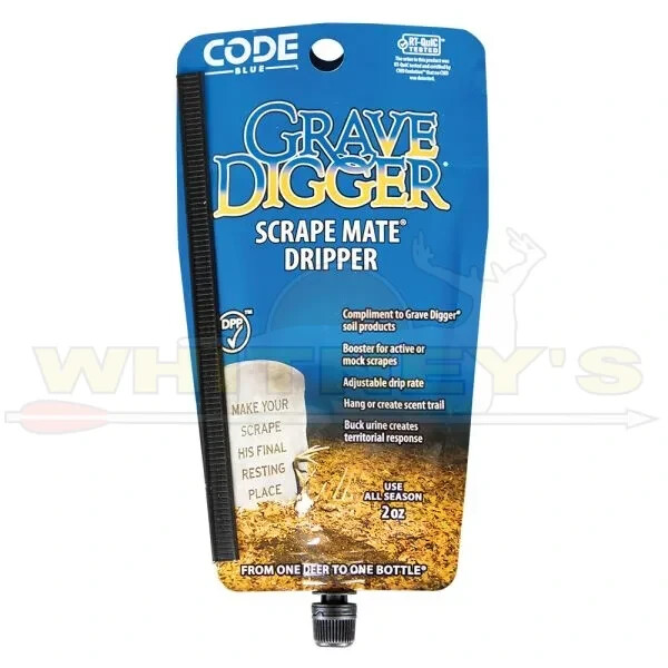 Code Blue Scents Grave Digger Scrape Mate Dripper - 2oz. - OA1426