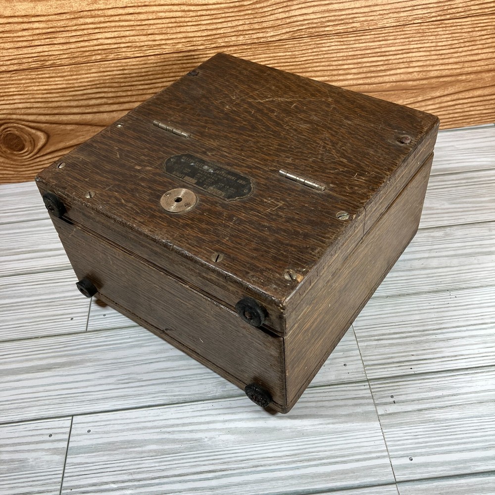 Weston DC Voltmeter Model 45 Vintage Untested