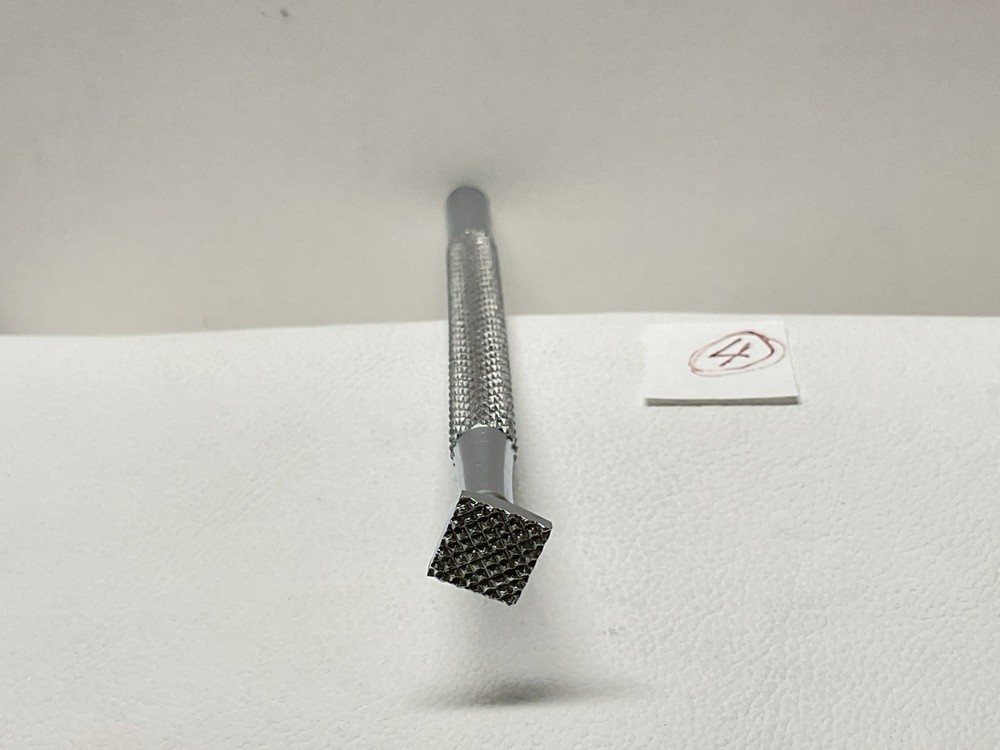 EARLY TOOL UNMARKED, Geometric Leather Stamping Tool