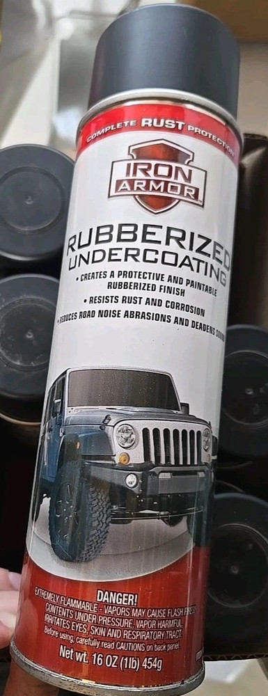 Iron Armor Rubberized Undercoating 16oz can