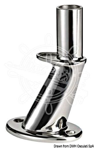 GLOMEX Universal Antenna Base 126mm height 25mm diameter