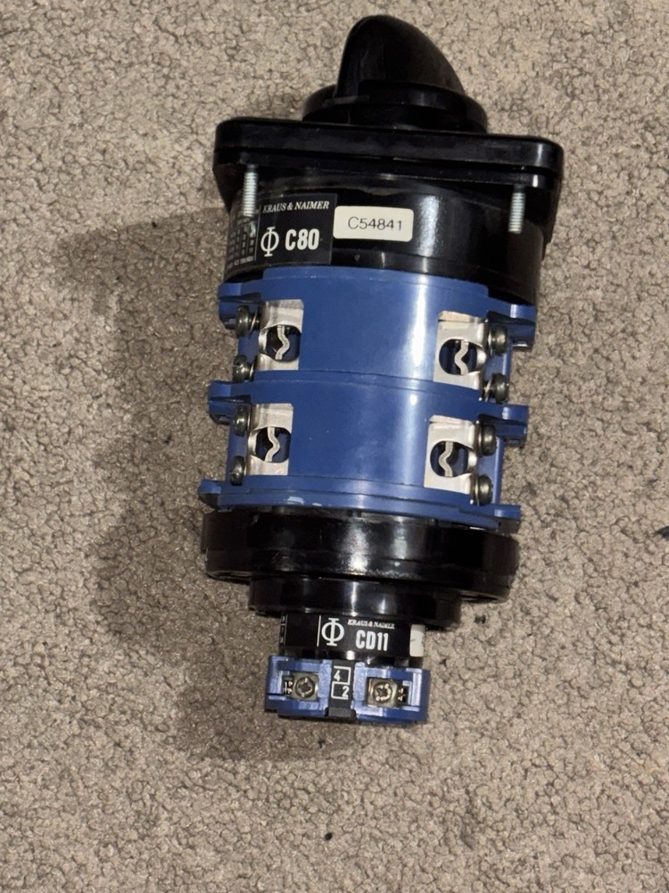 Kraus & Naimer C80 Bypass Rotary Switch UNTESTED!