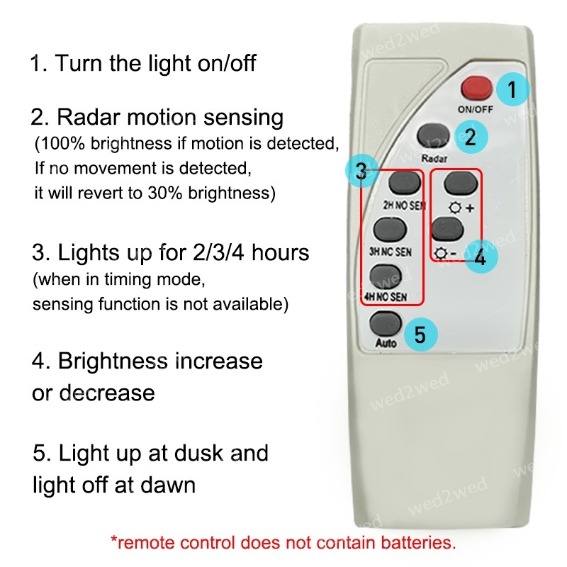 450W LED Solar Steert Lamp Frontyard Security Waterproof w/ Remote Control Pole