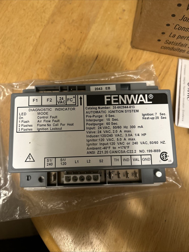 Pentair  Ignition Control Module MasterTemp Heaters 42001-0052S. 1 More Left!!