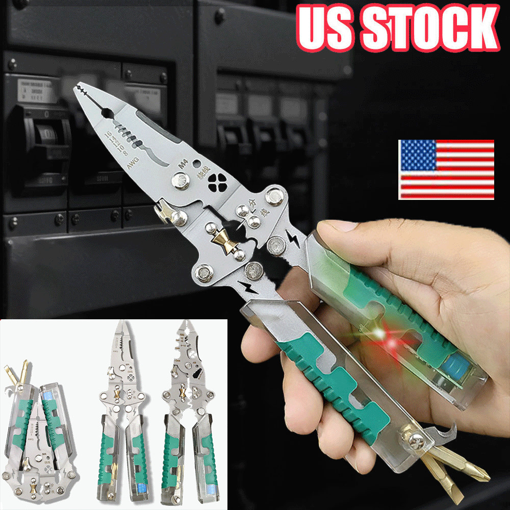 Wire Strippers Multifunctional Pliers Universal Wire Scissors Electricians Tools