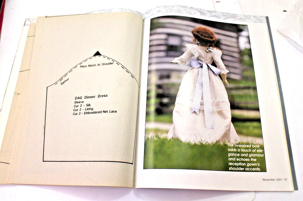 Doll Costuming with Patterns November 2001