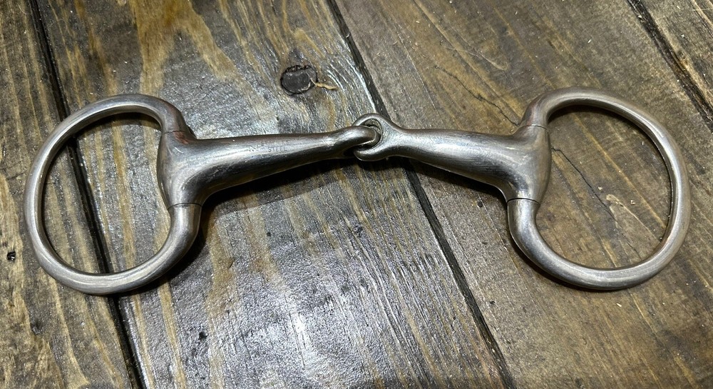 Horse Tack - 5” Hermann Eggbutt Snaffle Bit
