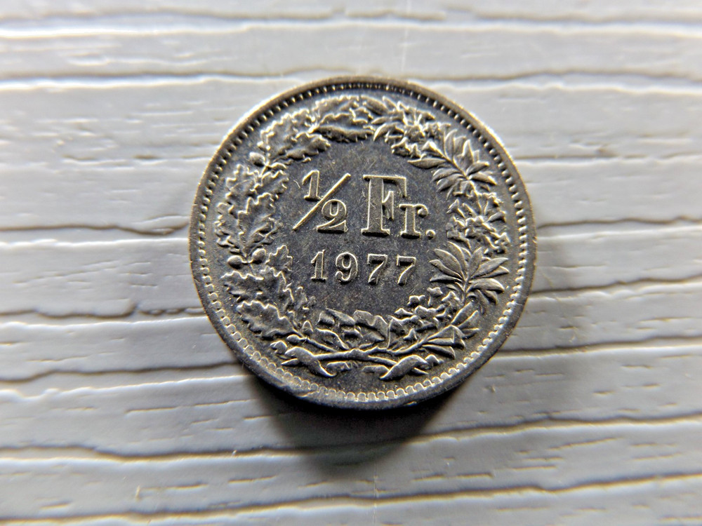 SWITZERLAND 1977 Half Franc