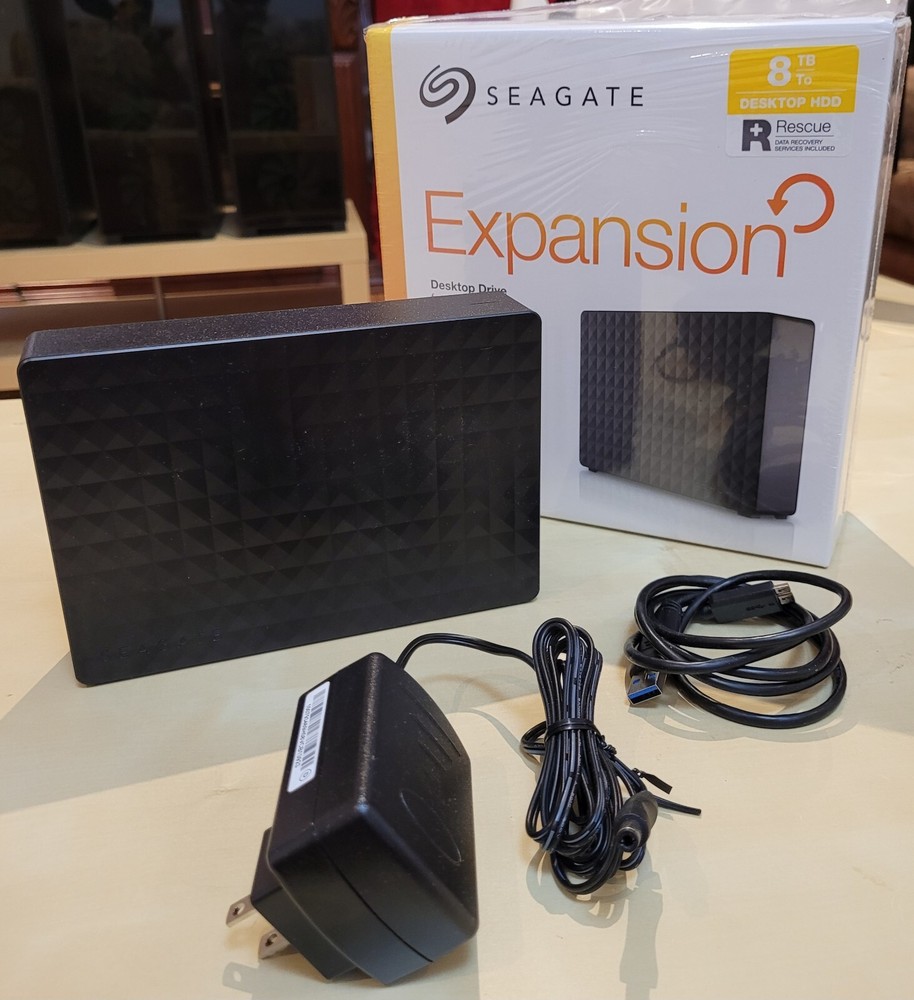 Seagate Expansion External  8TB  Hard Drive USB 3.0
