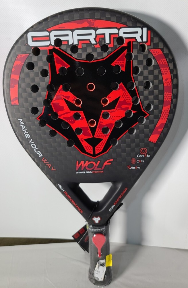 Cartri Tennis Racket & Drawstring Bag (s)