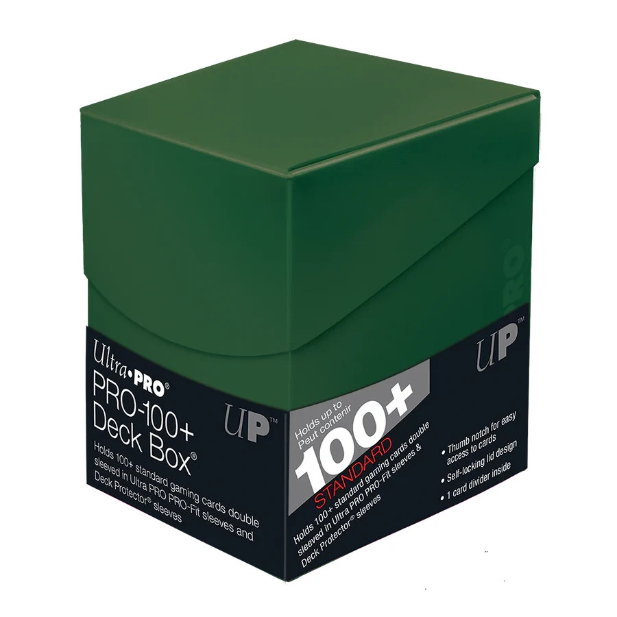 1 Ultra PRO Eclipse Pro-100+ Forest Green Deck Box