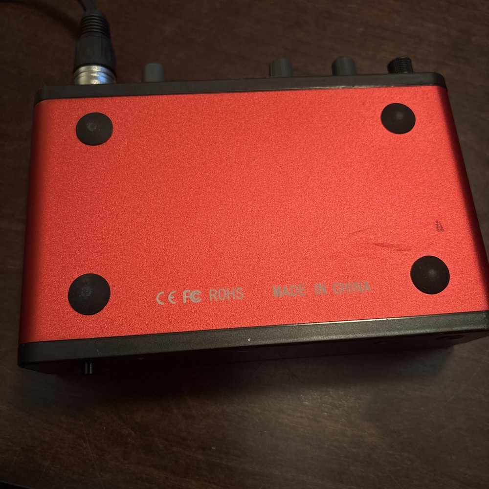 2i2 Audio Interface Audio Interface USB Microphone Preamps w 48V