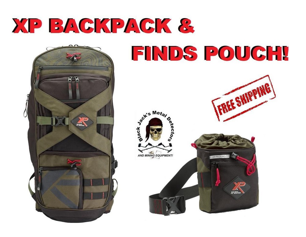 XP Back pack & Finds Pouch. (ORX / DEUS)  Great Storage & Amazing Quality.