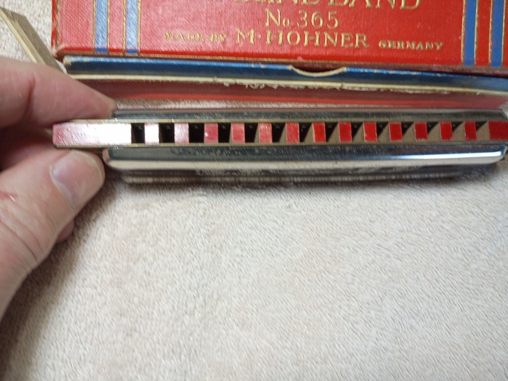 Hohner Marine Band #365 in box harmonica