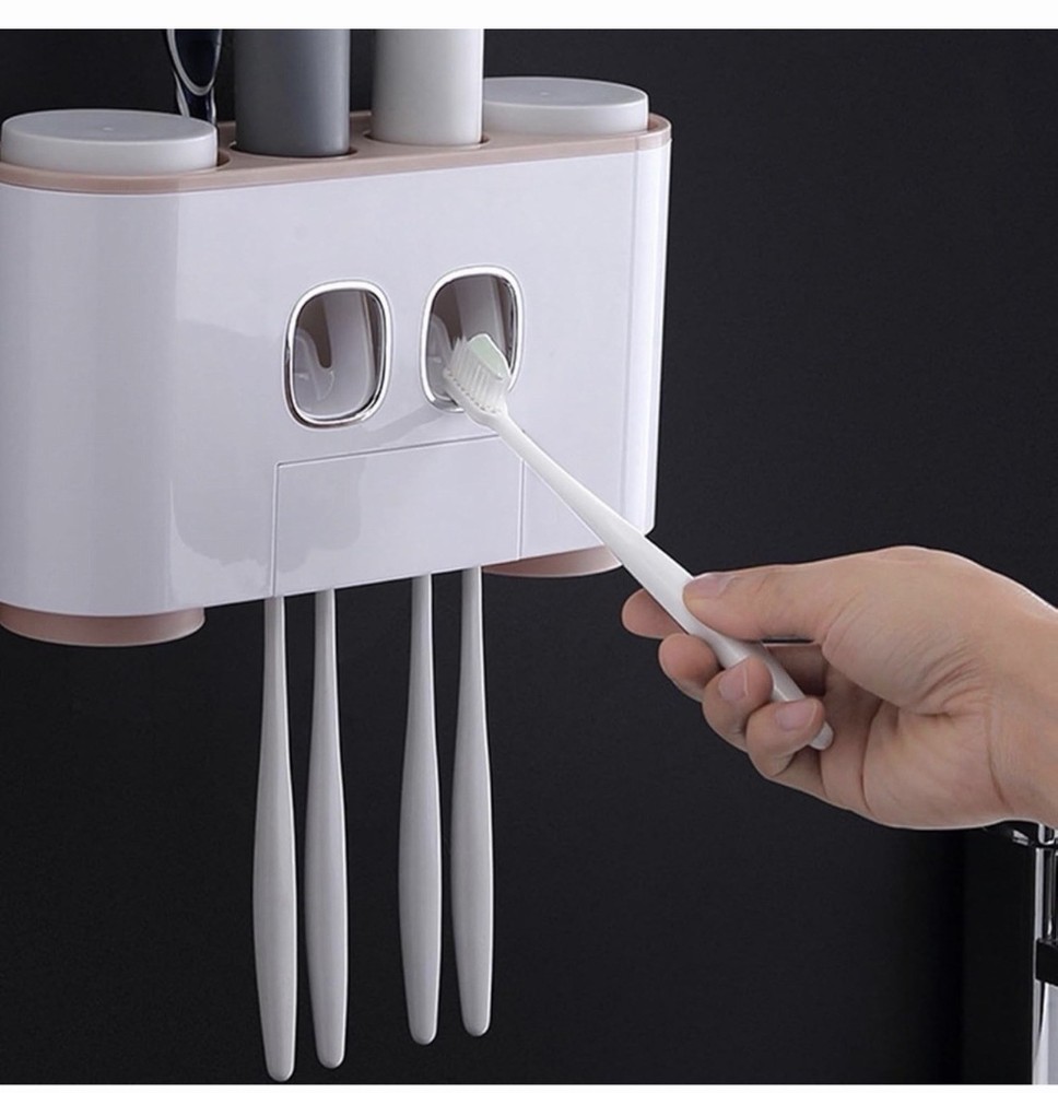 Multi Function Toothbrush Holder