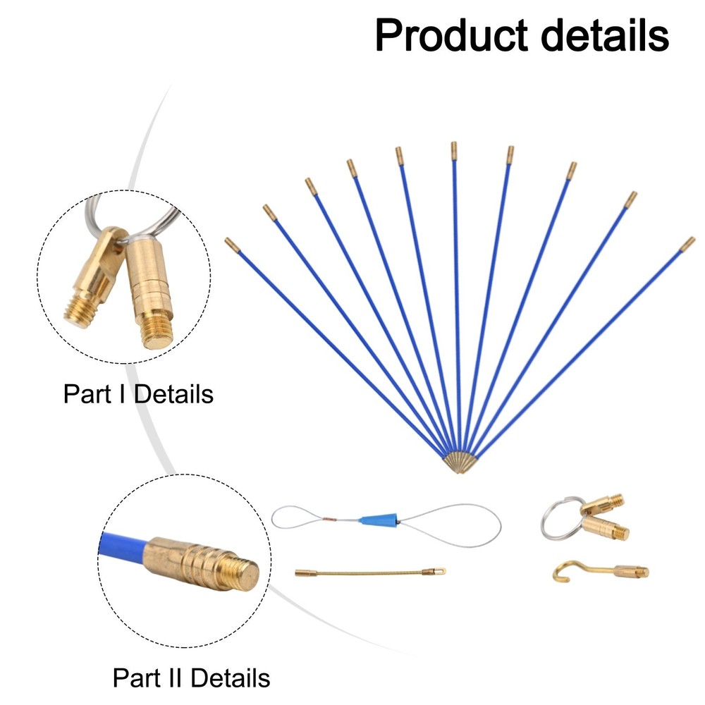 Multipurpose Cable Installation Kit Perfect for Different Material Pipes