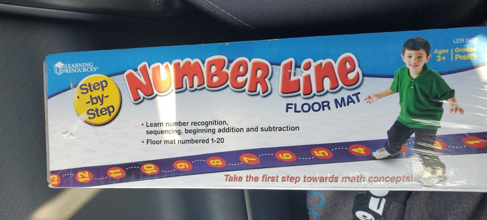 Learning Resources Step-by-Step Number Line 1-20