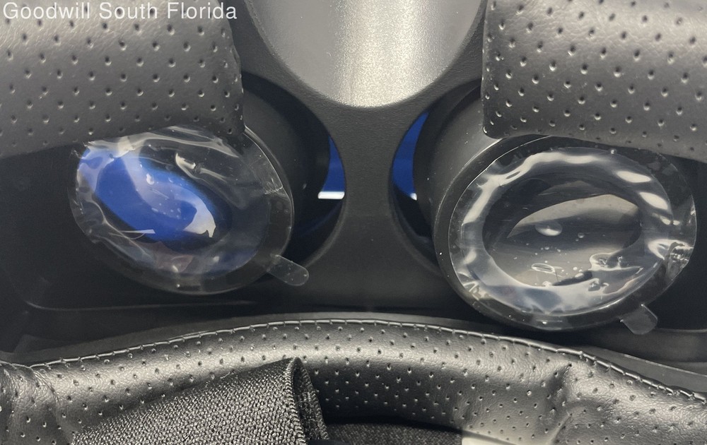 Blue Wireless Adjustable Virtual Reality Smartphone Headset With Accessories