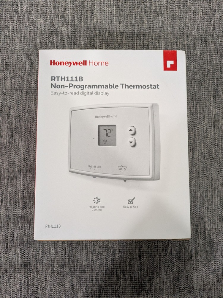 Honeywell Home RTH111B Non-Programmable Thermostat.