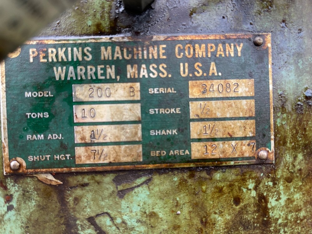 Perkins 200B OBI Punch Press