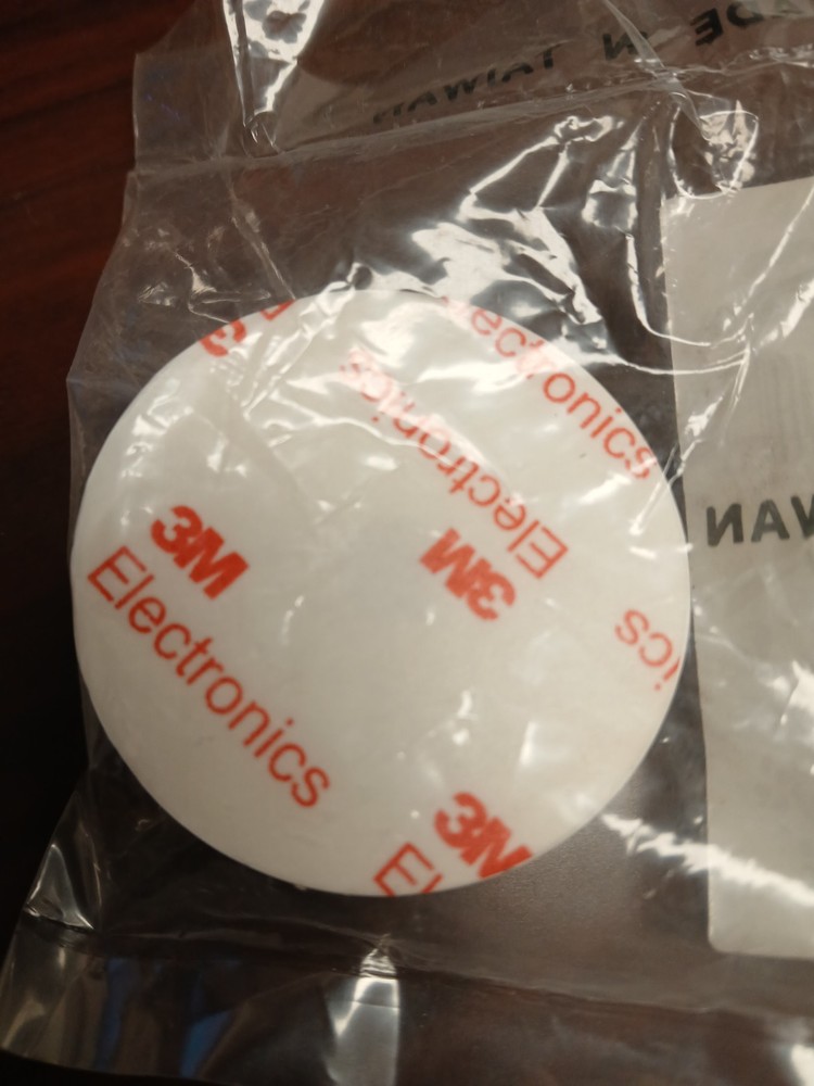 IVES 411R-W Adhesive Wall Stop