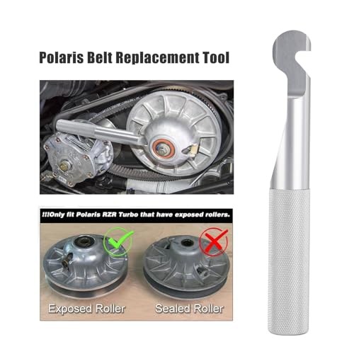 Clutch Belt Changing Tool,Belt Removal Tools Kit Compatible with Sliver