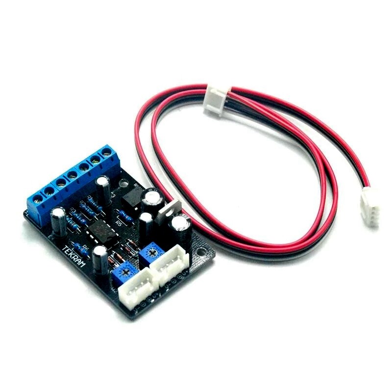 2pcs Lake Blue Power Amplifier VU Panel Meter w 1pc Power Supply Driver Board