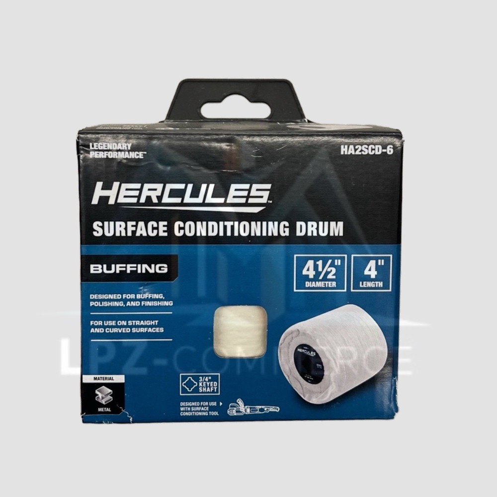 4 1/2" x 4" Easy Strip Abrasive Drum 3/4" Remove Paint Rust Surface Conditioning