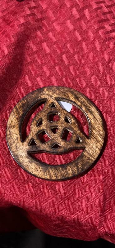 Triquetra Altar Tile 4"