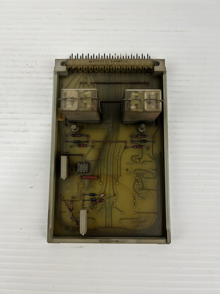 Barmag Electronic E126/00 Circuit Board with 2 Relays E126-00