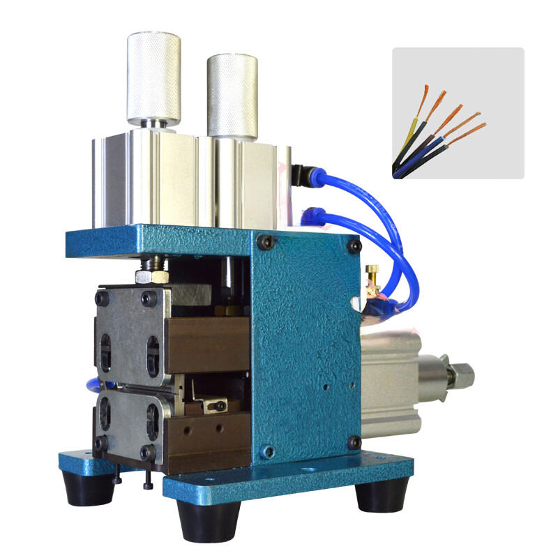 Wire Cutting Stripper Pneumatic Wire Stripping Machine Semi-automatic