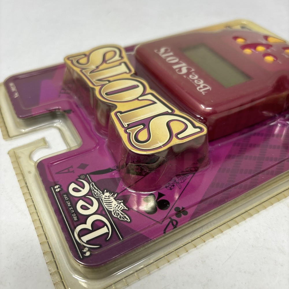Techno Source Bee Slots Electronic Handheld Game Sealed Cracked Bubble