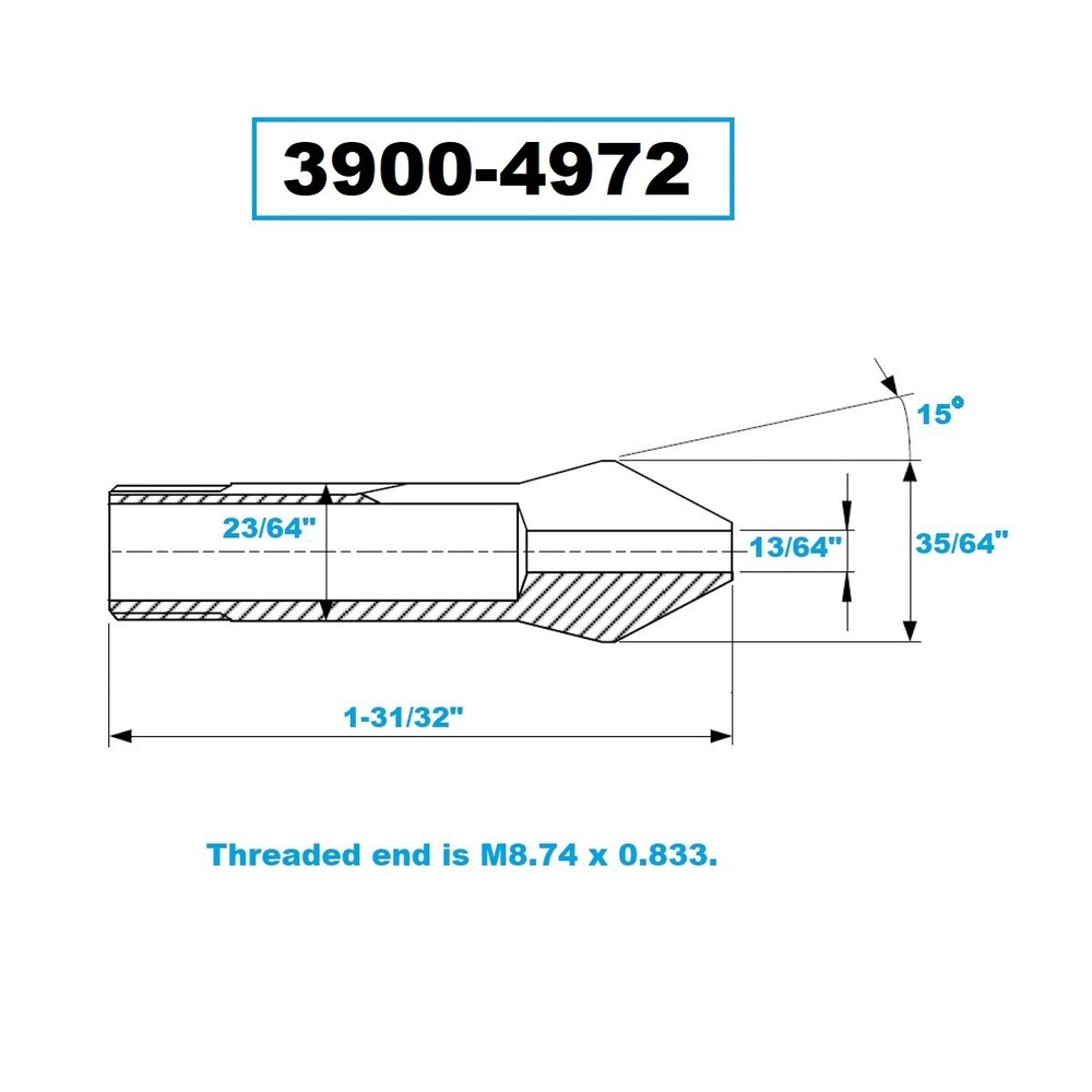 13/64" W10 COLLET (3900-4972)