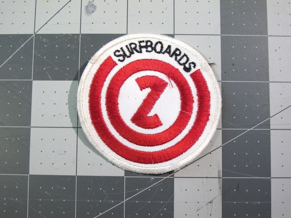 vtg Surfing ephemera - patch Con Surfboards circle