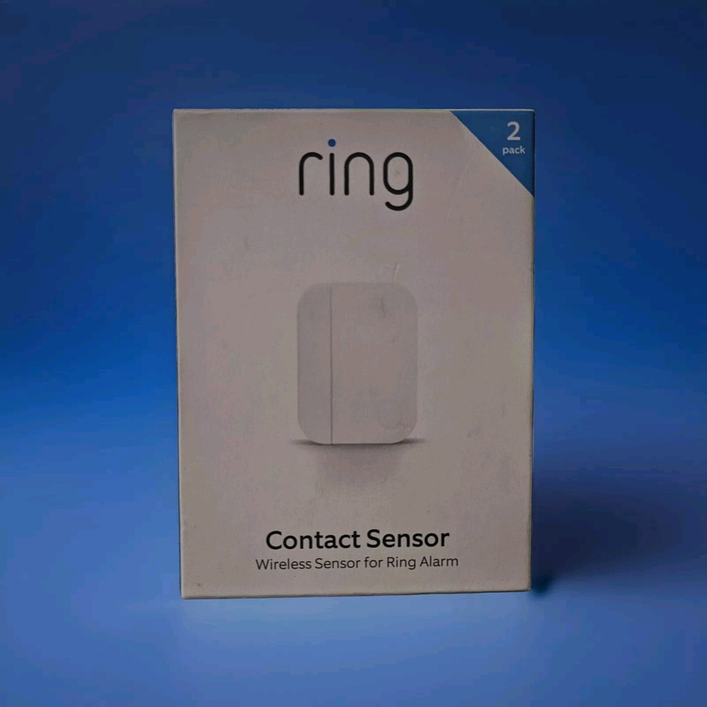 Ring Contact Sensor Wireless For Ring Alarm (2 Pack) - New