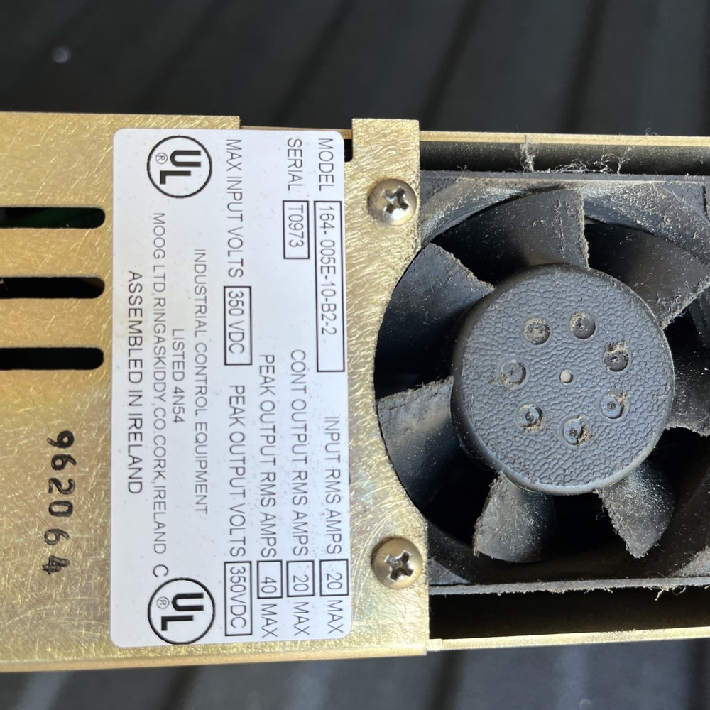 Moog Digital Motor Controller. Model: 164-005E-10-B2-2