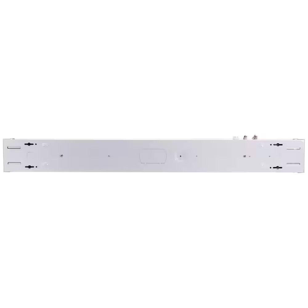 36 In. White Linear Bed Light Integrated LED Selectable Wattage Selectable CCT