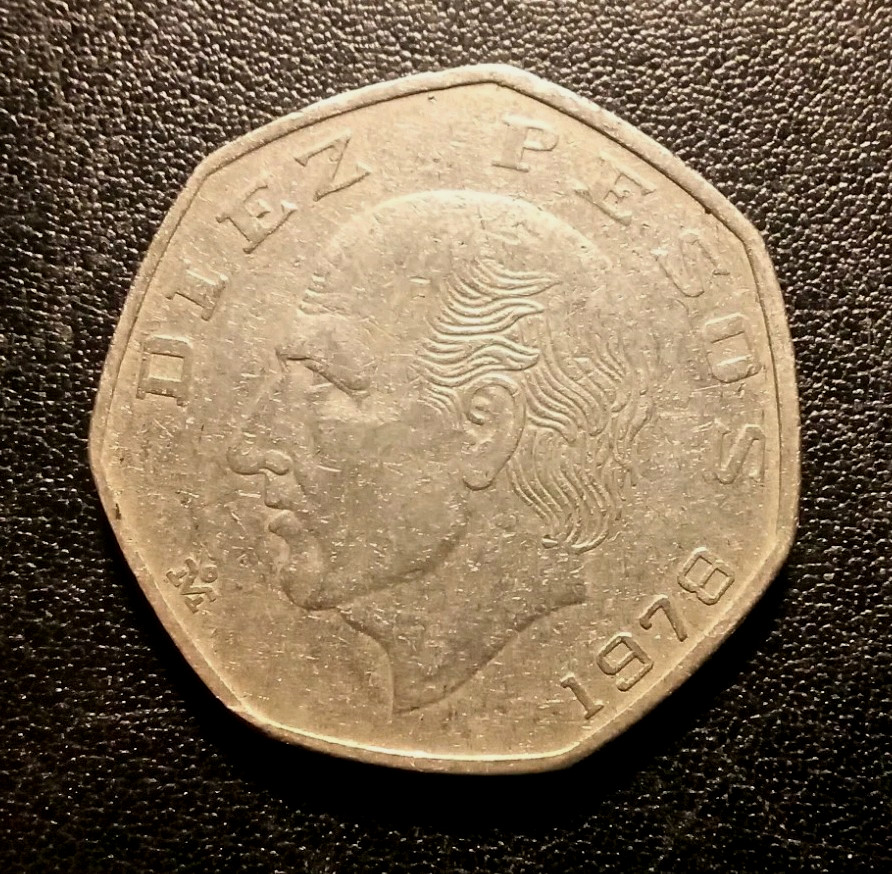 1978 Mexico 10 Pesos Coin