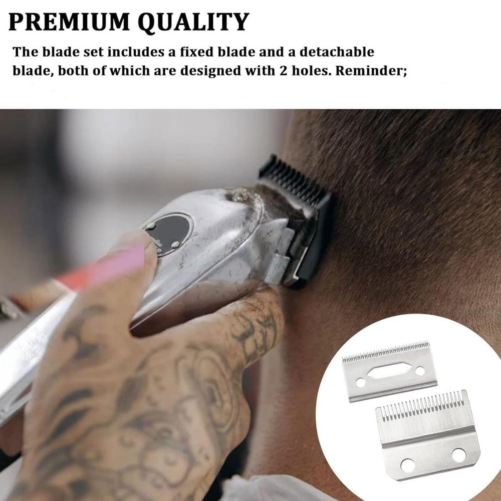 Durable Stainless Iron Clipper Adjustable Blade Fit For Wahl Multi-model Clipper