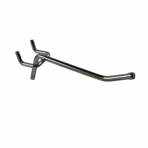 Everhang 5 x 75mm Pegboard Single Hooks - 4 Pack