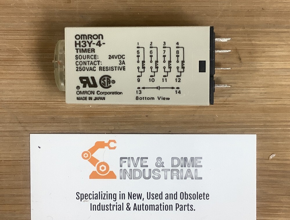 OMRON H3Y-4 New 30 Second Timer (YE135)