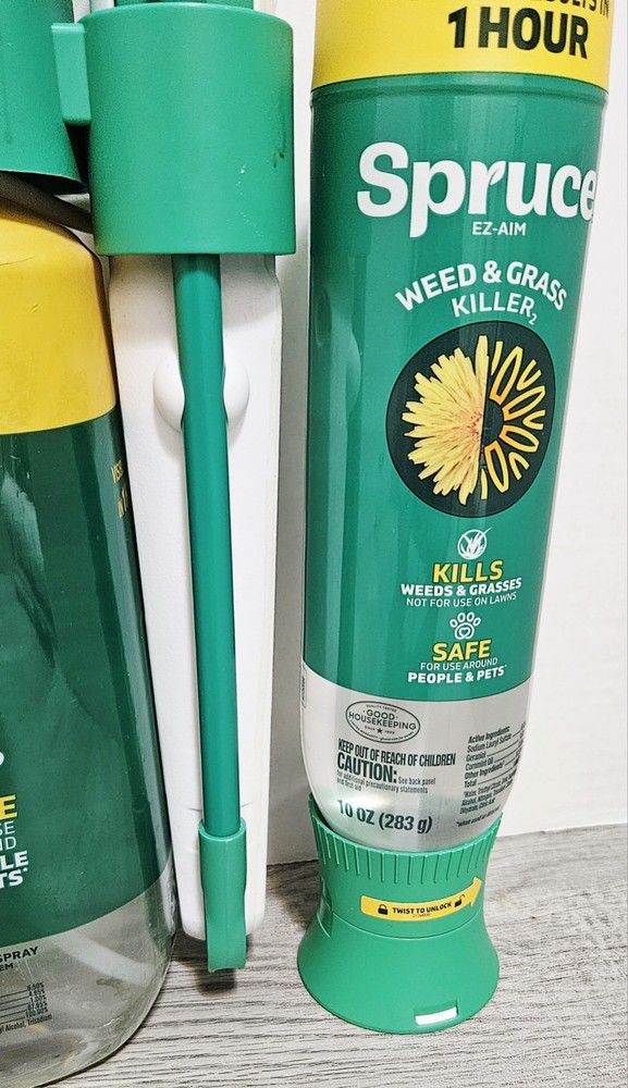 Spruce Weed Killer Snap & Spray Starter Kit & EZ-AIM & Trigger Spray